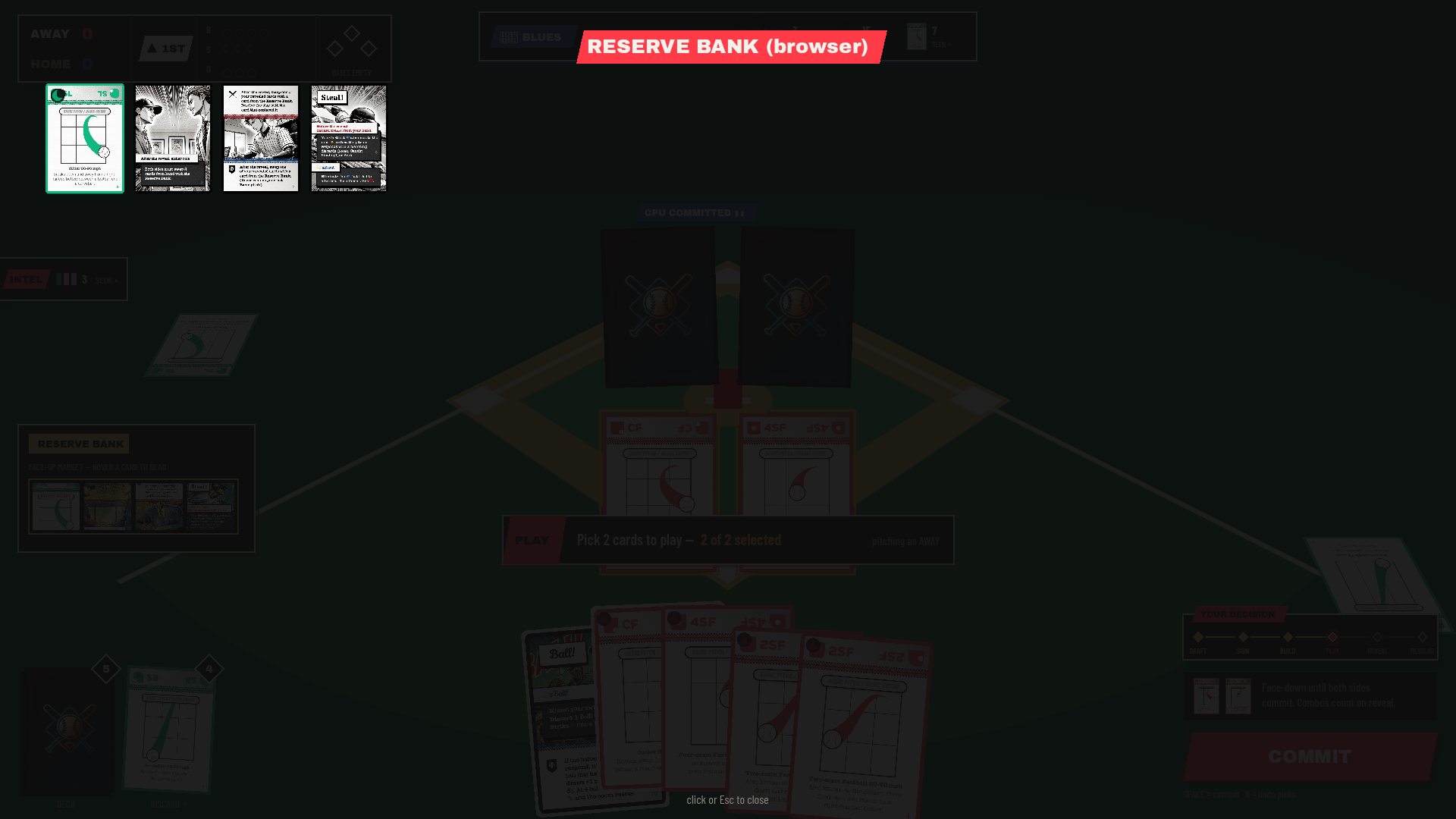 The zone browser modal over the Reserve Bank